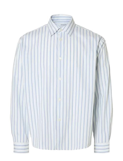 Selected | Slhrlxhenri Stripe Ls Shirt | L