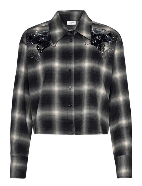 Dante6 | Dante6-Eason Check Embellished Shirt | 38