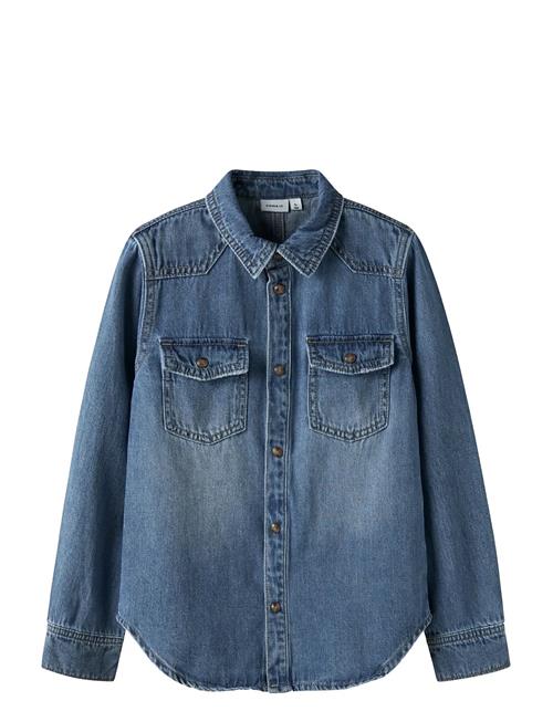 name it | Nkmkim Oz Dnm Ls Shirt 6677-Oz T | 152