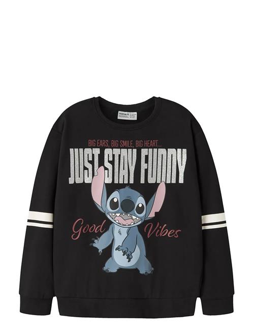name it | Nkfdysmi Stitch Nreg Sweat Bru Wdi | 134-140