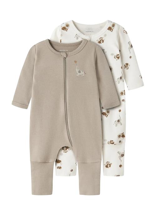 name it | Nbnnightsuit 2P Zip Ff Animal Noos | 56