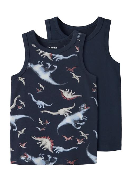name it | Nmmtank Top 2P Navy Dino Noos | 92