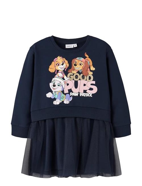 name it | Nmfjara Paw Nreg Swe Dress Bru Cplg | 116