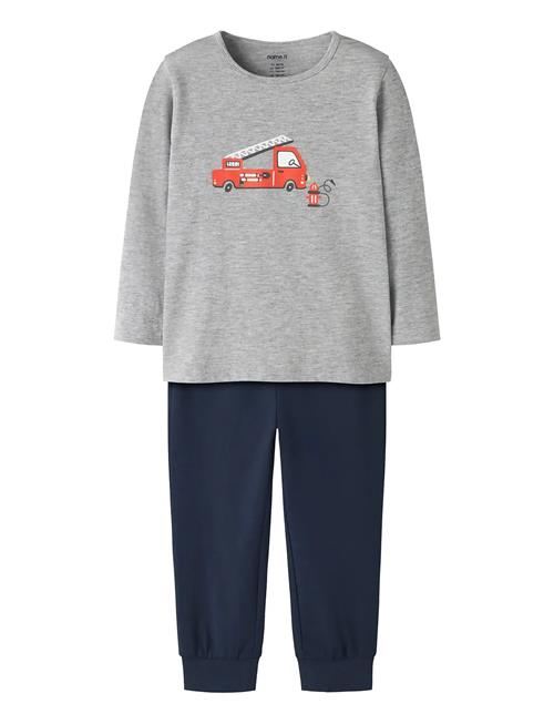 name it | Nmmnightset Grey Firetruck Noos | 122-128