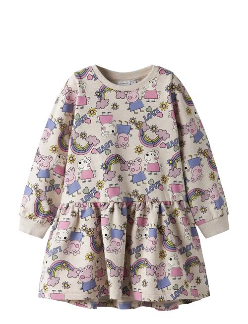 name it | Nmfdarma Peppa Ls Swe Dress Bru Cplg | 116