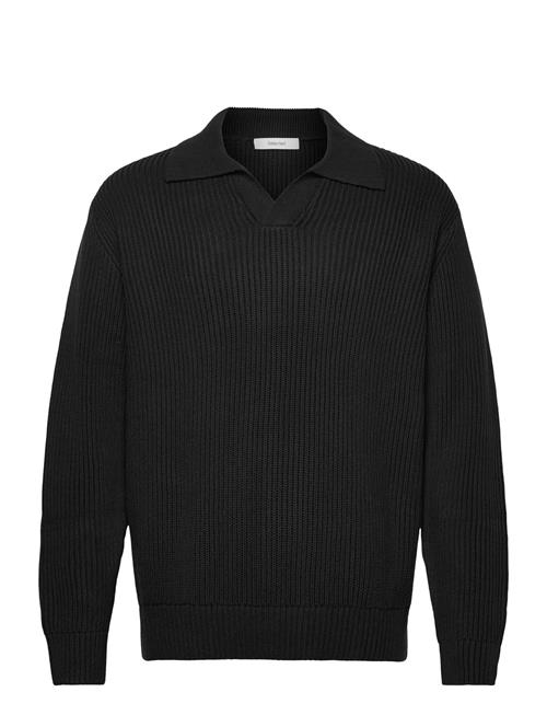 Selected | Slhdry Ls Knit Relaxed Open Polo | L