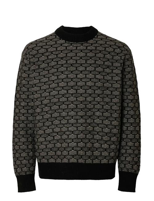 Selected | Slhkeith Ls Knit Relaxed Crew Neck | L