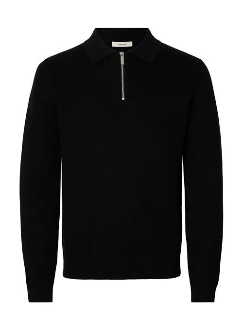 Selected | Slhdane Ls Knit Struc Half Zip Polo Noos | XXL
