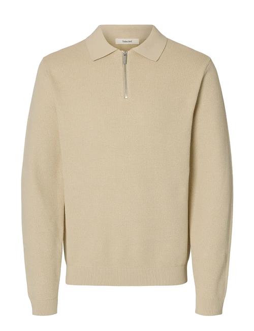 Selected | Slhdane Ls Knit Struc Half Zip Polo Noos | S
