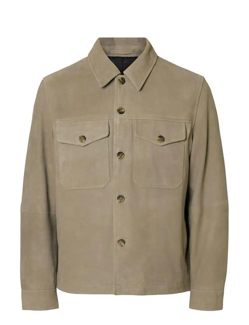 Selected | Slhthom Suede Overshirt Noos | L