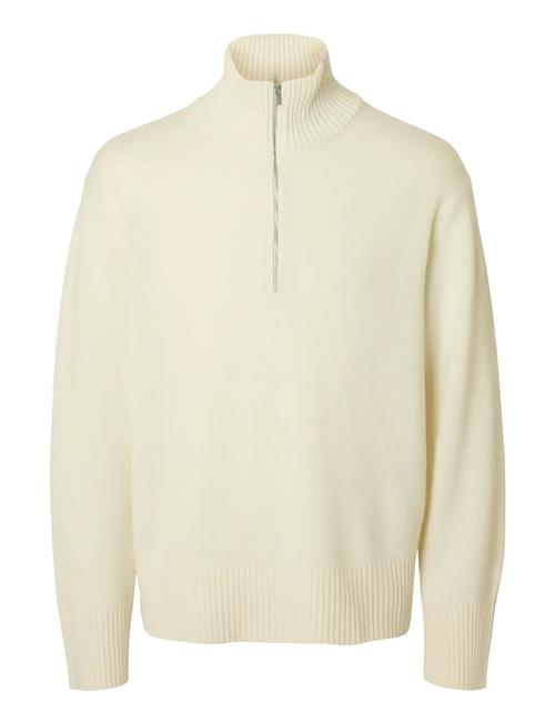 Selected | Slhcalle Relaxed Cashmere Blend Half Zip | L