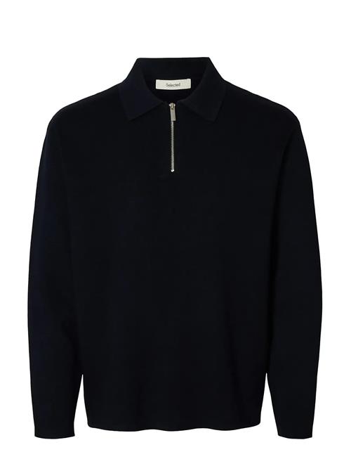 Selected | Slhteller Fn Relaxed Half Zip Polo Noos | M