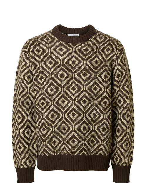 Selected | Slhremi Ls Knit Relaxed Crew Neck | S