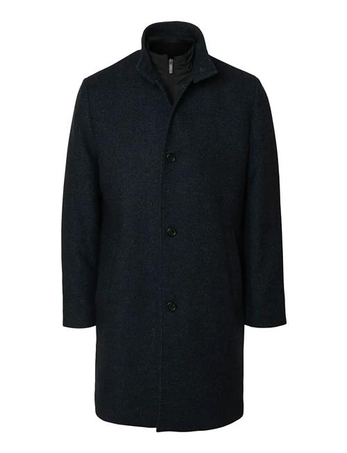 Selected | Slmrainar Wool Blend Coat Noos | L