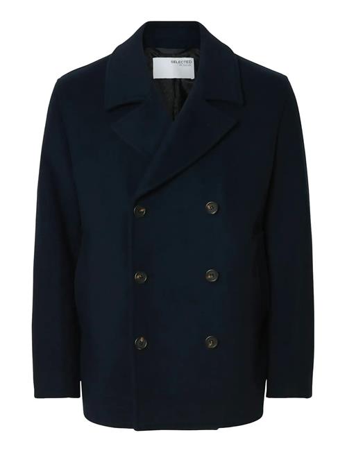 Selected | Slmarchive Wool Blend Peacoat | L