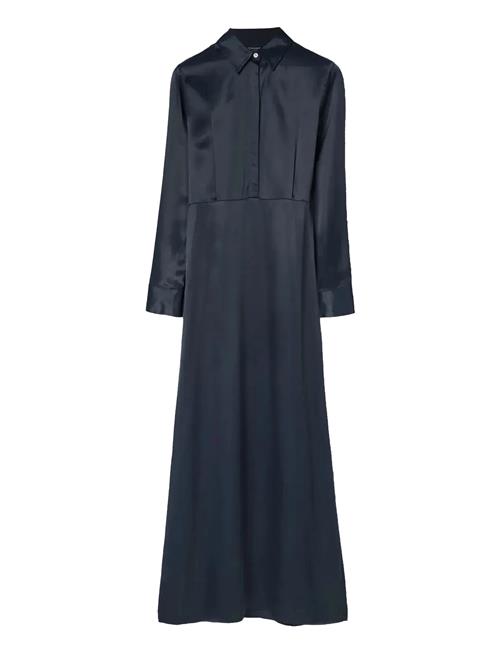 Lexington Clothing | Maxi Satin Shirt Dress | XS