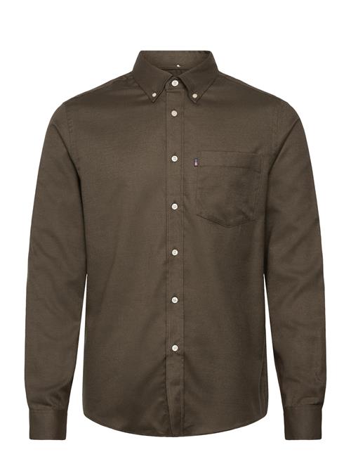 Lexington Clothing | Casual Solid Flannel B.d Shirt | S