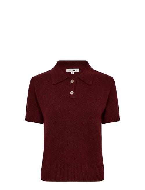 A-View | Rena Polo Knit Blouse | S