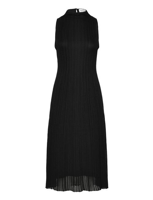 Malina | Nessa Halterneck Pointelle Knitted Midi Dress | S