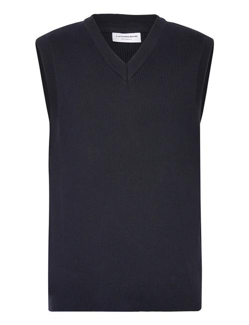 Lindbergh | Rib Knitted V-Neck Slipover | L