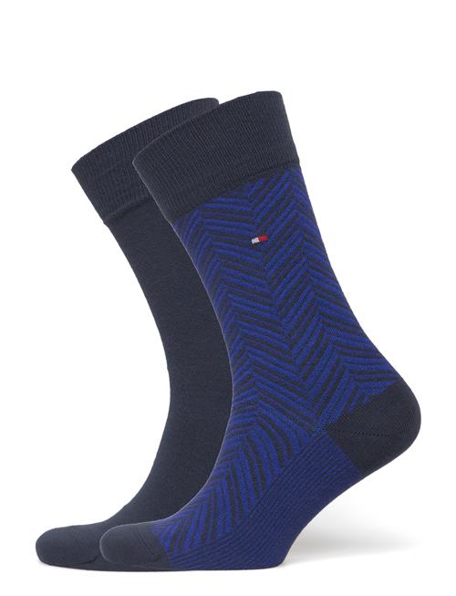 Tommy Hilfiger | Th Men Sock 2P Irregular Herringb | 43-46