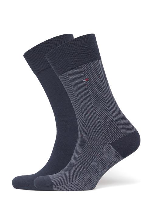 Tommy Hilfiger | Th Men Sock 2P Nappy Herringbone | 43-46