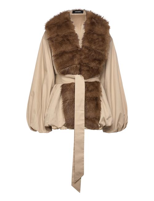 ROTATE Birger Christensen | Faux Fur Collar  Jacket | 42