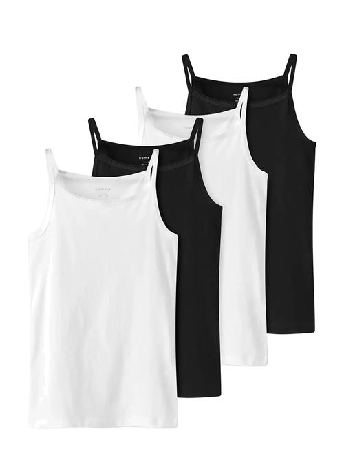 name it | Nkfstrap Top 4P Solid Noos | 134-140
