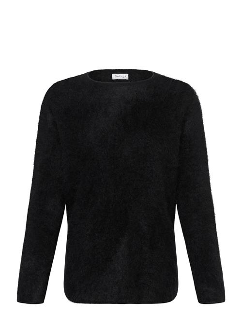 Davida Cashmere | Brushed Curved Sweater | S