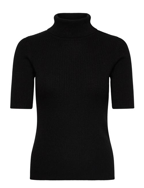 Davida Cashmere | Turtleneck Rib T-Shirt | L