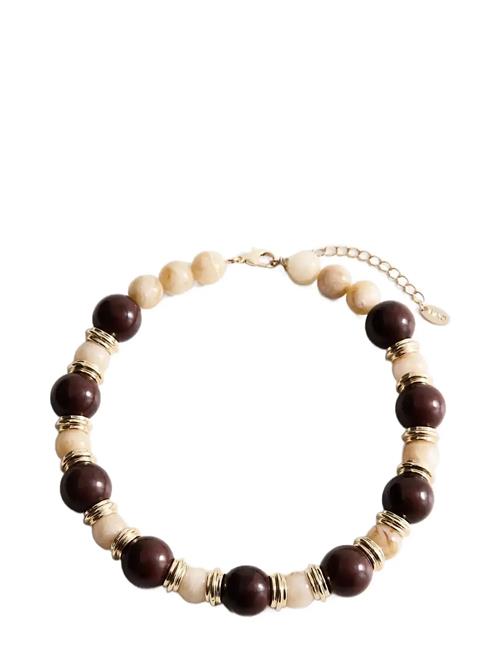 Mango | Combined Beads Necklace | ONE SIZE