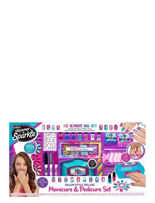 SHIMMER N SPARKLE | Shimmer N Sparkle Deluxe Manicure And Pedicure | ONE SIZE