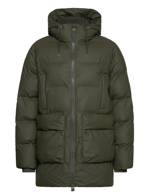 Rains | Alta Long Puffer Cargo Jacket W3T4 | XS