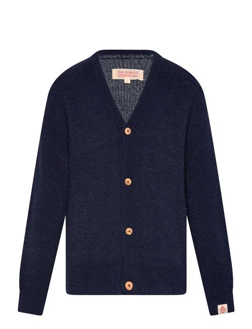 THE ANIMALS OBSERVATORY | Navy Racoon Cardigan | 8 Y