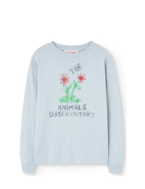 THE ANIMALS OBSERVATORY | Flowers Blue Dof Lonf Sleeve T-Shirt | 6 Y