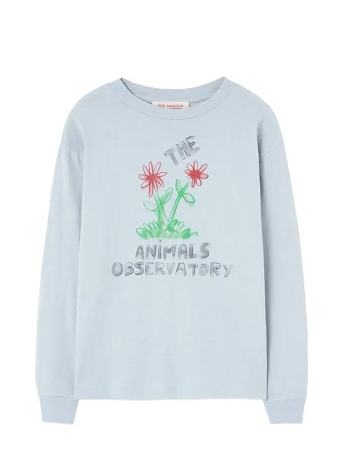 THE ANIMALS OBSERVATORY | Flowers Blue Dof Lonf Sleeve T-Shirt | 12 Y
