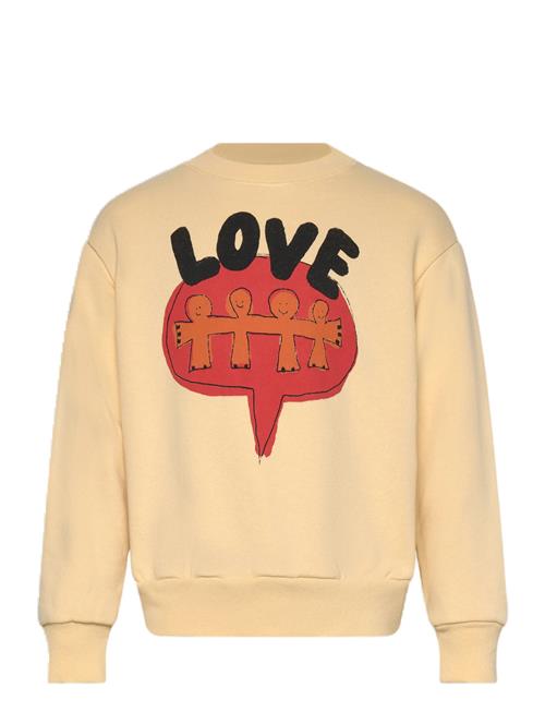 THE ANIMALS OBSERVATORY | Hearts Soft Brown Bear Sweatshirt | 8 Y