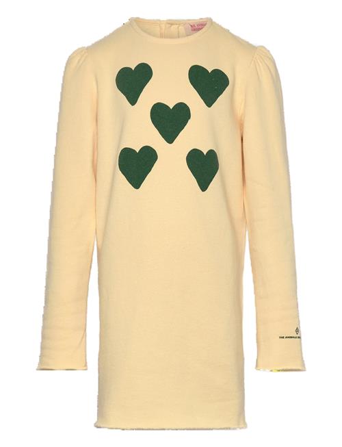 THE ANIMALS OBSERVATORY | Hearts Flan Yellow Buf Dress | 8 Y