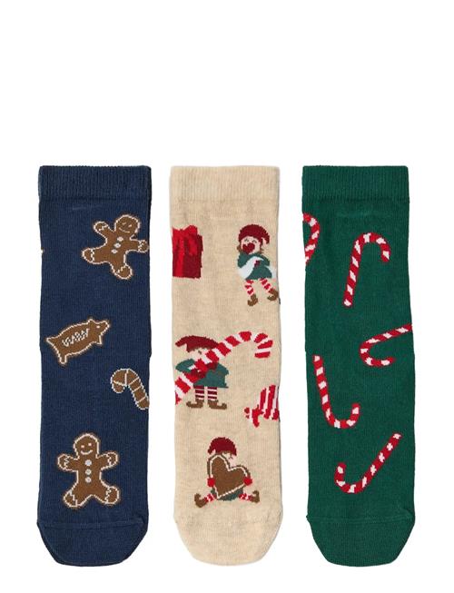 Lindex | Sock 3 P Christmas | 22/24