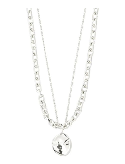 Pilgrim | Sparkle Necklace 2-In-1 Set, Silver-Plated | ONE SIZE