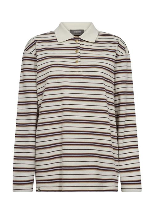 MOS MOSH | Mmrossett Ls Stripe Polo Tee | L