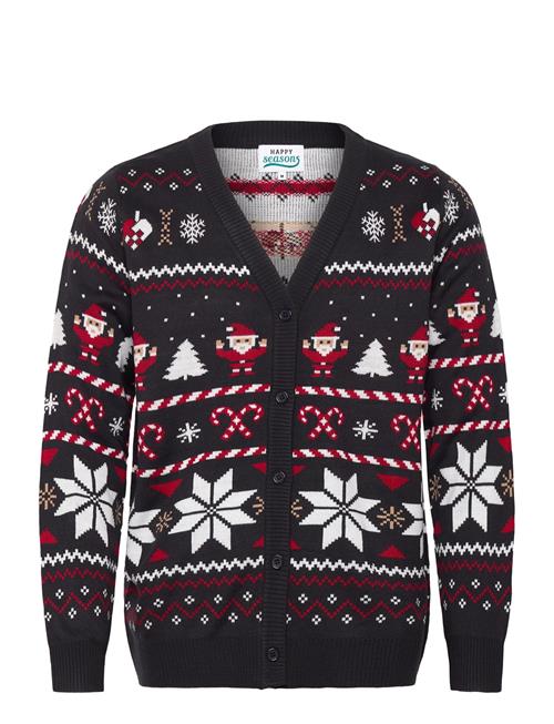 Happy Seasons | Santa's Christmas Cardigan | L