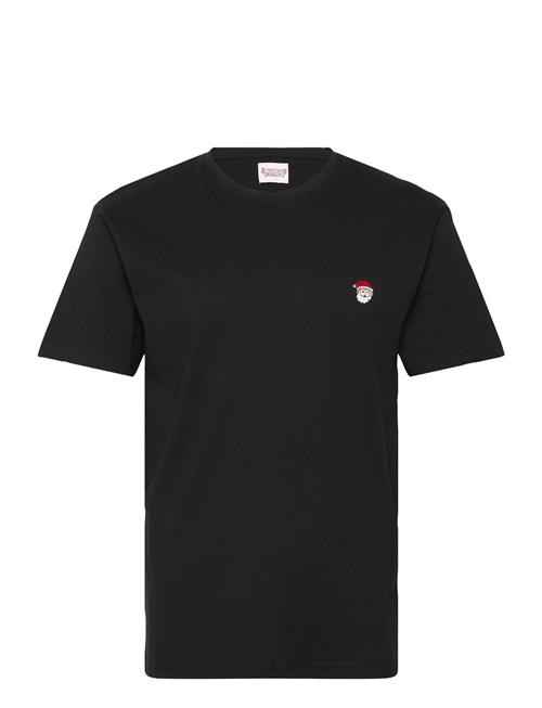 Happy Seasons | The Santa Claus T-Shirt Black | XL