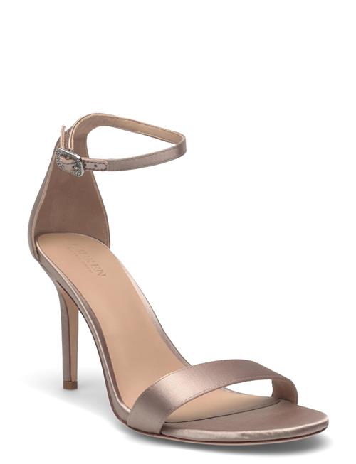 Lauren Ralph Lauren | Allie Pavé-Buckle Satin Sandal | 39