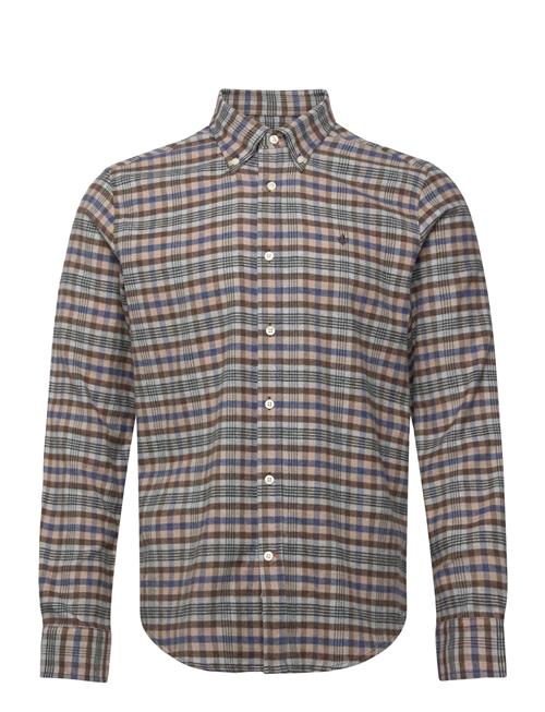 Morris | Flannel Check Shirt-Slim Fit | XS