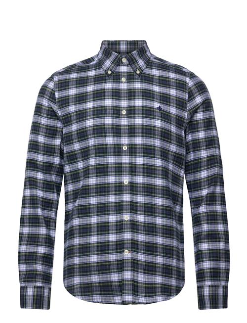 Morris | Soft Twill Tartan Shirt-Slim Fit | M