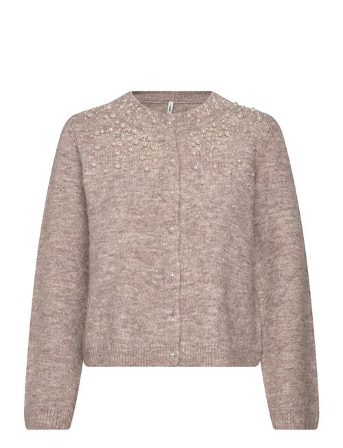 ONLY | Onlmiggie Ls O-Neck Pearl Cardiga Ex Knt | S