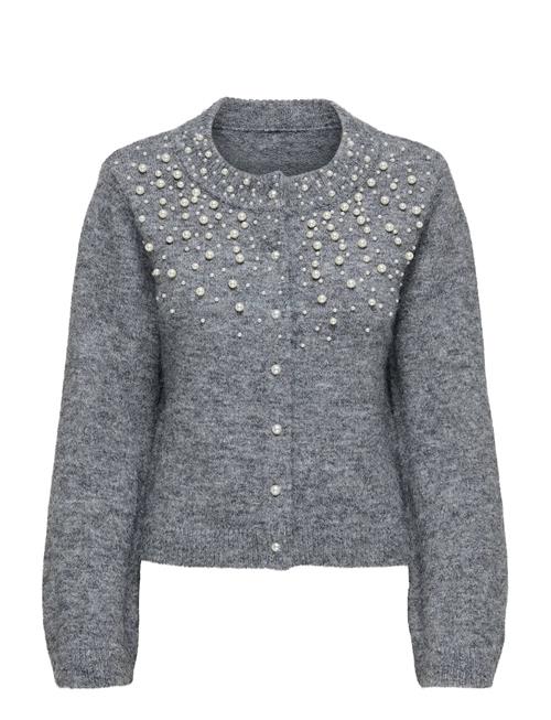 ONLY | Onlmiggie Ls O-Neck Pearl Cardiga Ex Knt | M