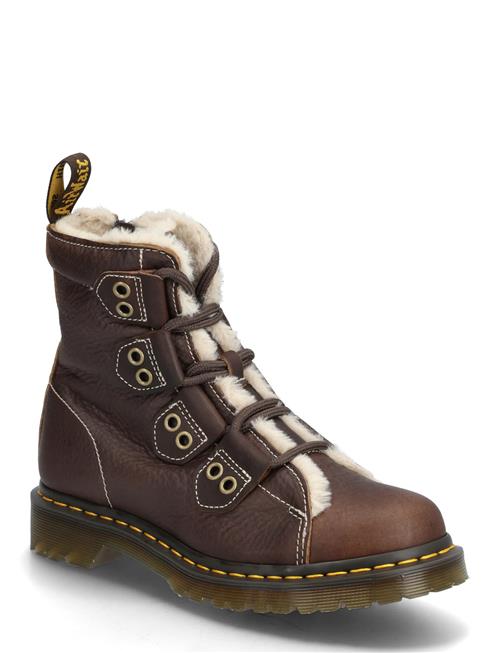 Dr. Martens | 1460 Ltt Fl Dark Brown Grizzly | 37