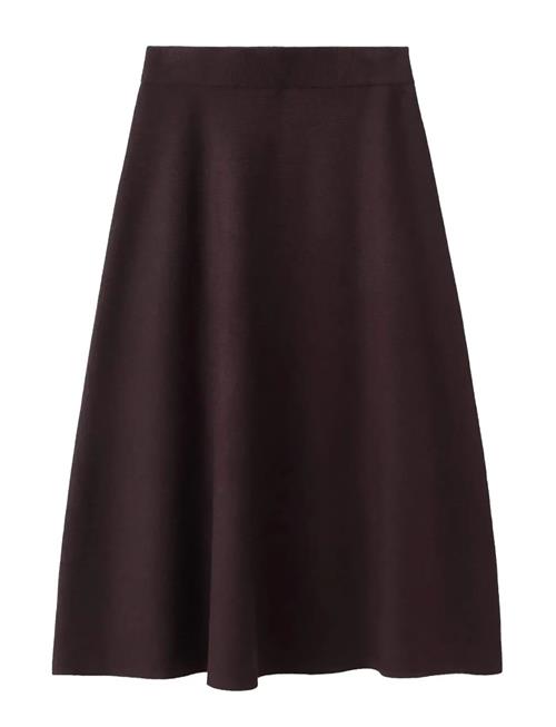 Mango | Wool-Blend Knitted Skirt | M